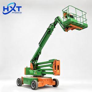 Plataforma Elevadora Articulada Autopropulsada de 16 m, Capacidad de 230 kg, Plataforma Aérea Hidráulica para Mantenimiento Industrial - Product Image 1