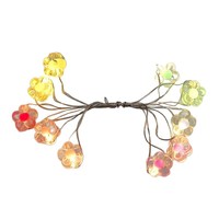 Eulen-Batteriebetriebene Bunte Stern-Lichterkette Mini-Stern Kupferdraht-Lichterkette für Weihnachten Geburtstag Hochzeit Raumdekoration
