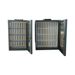 Meilleures ventes : Armoire <span class=keywords><strong>de</strong></span> rangement moderne grise pour téléphones portables, 36/48 compartiments verrouillables, avec porte transparente et marquage numéroté, pour salles <span class=keywords><strong>de</strong></span> conférence et entrepôts - Product Image 1