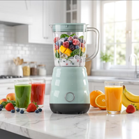 Nouveautés 2026 - Produits phares - Mixeurs pour la cuisine et la maison - Sans BPA - 350 W - Avec 4 lames en acier inoxydable