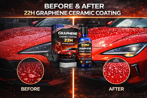 Revêtement liquide céramique au graphène 22H pour peinture automobile, protection avancée, durabilité de plus de 10 ans (70 ml). FONCTION D'AUTO-RÉPARATION - Product Image 2