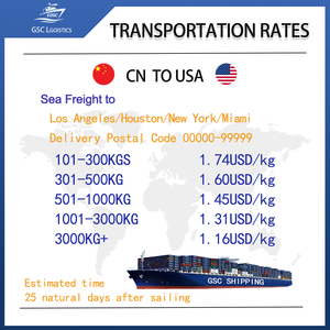 Agent d'expédition logistique Agence de service FBA Transitaire de transport porte à porte Transport maritime depuis la Chine vers les États-Unis Expédition de fret - Product Image 2