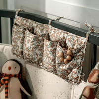 Sac de rangement suspendu pour lit bébé et poussette INS avec compartiment séparé pour couches pour enfants