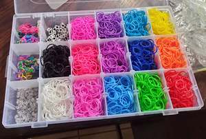 Petites boîtes carrées en plastique transparent, boîte de rangement pour bijoux, boîte de rangement démontable pour matériel de pêche - Product Image 2