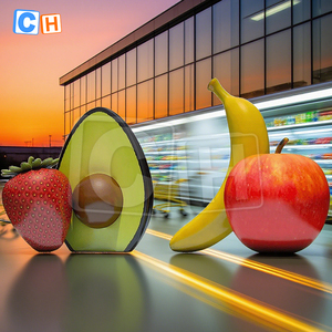 Ballon modèle de fraise gonflable géant CH pour la publicité d'événement décorations de ballon de fruits personnalisées gonflables - Product Image 4