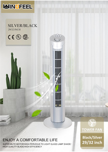 Chất lượng cao sử dụng nhà làm mát không khí 48 29 inch bệ tháp đứng <span class=keywords><strong>fan</strong></span> hâm mộ với điều khiển từ xa hẹn giờ - Product Image 2