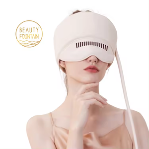 Phenitech 2 en 1 Masseur électrique pour la tête et les <span class=keywords><strong>yeux</strong></span> <span class=keywords><strong>Bandeau</strong></span> à compression d'air Casque de massage avec <span class=keywords><strong>bandeau</strong></span> <span class=keywords><strong>chauffant</strong></span> - Product Image 1