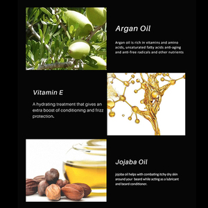 Produits de soins personnels Sérum <span class=keywords><strong>pour</strong></span> cheveux et <span class=keywords><strong>barbe</strong></span> 30 ml Vegan Herbal Hydratant Emballage personnalisé de <span class=keywords><strong>la</strong></span> bouteille Étiquette Boîte Essentiel <span class=keywords><strong>pour</strong></span> <span class=keywords><strong>barbe</strong></span> de gentleman - Product Image 5