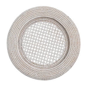 Vietnam Offre Spéciale artisanat en osier naturel rotin festonné napperon vaisselle nouveau choix pour la décoration de Table - Product Image 4