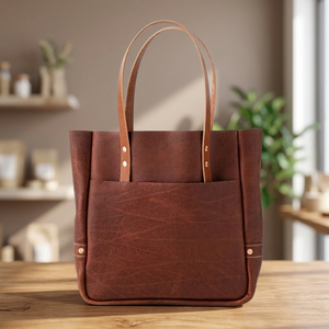 Heavy Duty Bags & Purse For Picnic Travel Use Women's Girls <b>Accessories</b> Genuine Leather Handbags Custom Branded With Logo - Product Image 1