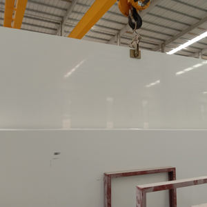 Comptoirs de salle de bain en quartz artificiel TMZ Stone ODM/OEM, design moderne beige 2005, résistants au feu et à l'eau, vente chaude - Product Image 2