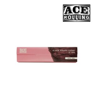 Papel de Liar ACE Rosa King Size de Marca Privada con 32 Hojas y 32 Puntas de Filtro por Libreta, Empaque Personalizado - Product Image 6