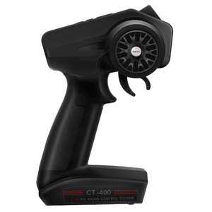 Hotrc CT-400 2.4G 4CH RC Đài Phát Thanh Hệ Thống Transmitter Và Receiver Cho Tàu Và Xe Sản Phẩm Mới Nitro Nguồn Điện - Product Image 2