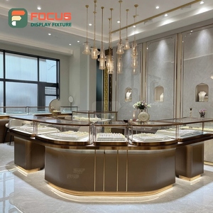 Système d'affichage de bijoux haute visibilité pour boutique, vitrine de magasin de bijoux avec cadre métallique - Product Image 5