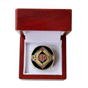 Cincin Kejuaraan MLB World Series 1920 1948 1997 <span class=keywords><strong>Cleveland</strong></span> <span class=keywords><strong>Indians</strong></span>, Cincin Baseball Custom Bertabur Batu Rhinestone, Perhiasan Vintage, Laris Manis - Product Image 6