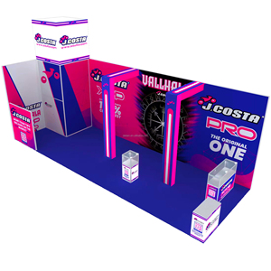 Triển lãm thương mại gian hàng hiển thị với Backdrop tường và quảng cáo hộp đèn cho triển lãm hiển thị - Product Image 4