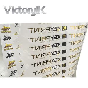 لفة نقل حراري لطبقة DTF A3/A4 30 ، 50 ، 50 ٪ لختم التيشيرتات ذات درجة الحرارة العالية ، رقائق ليزر PET الفضية/الذهبية الساخنة - Product Image 2