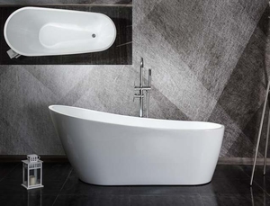 <span class=keywords><strong>Baignoire</strong></span> Portable en fibre de verre, douche de couleur blanche pour adultes, plusieurs tailles, salle de bain en Stock, bon marché - Product Image 3