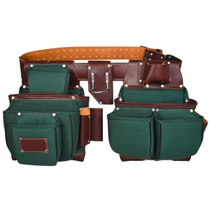 Sacoche de ceinture personnalisée en tissu Oxford pour outils, grande capacité, pochette à clous pour électricien, sac banane multi-emplacements pour outils à main de <span class=keywords><strong>couvreur</strong></span> - Product Image 1