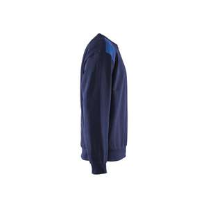 BLAKLADER - 358011588985XS Sudadera Azul marino/Azul aciano-EAN 7330509810415 WORK HOODIES - Product Image 3