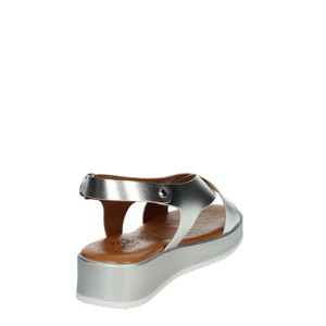 Ariel sandali 199 estivi con soletta in PVC leggera chiusura con lacci Anti-scivoloso stampa Color argento alla moda - Product Image 3