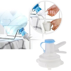 Válvula dispensadora de agua, grifo dispensador de agua para jarra, tapa de jarra de agua, boquilla de botella, grifo de plástico reutilizable, dispensador de bebidas - Product Image 1