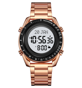 Montre Premium Skmei 2143 hommes Jam Tangan montres musulman Azan Uhr horloge prière Azan Qibla Direction montre <span class=keywords><strong>Al</strong></span> <span class=keywords><strong>Harameen</strong></span> - Product Image 2
