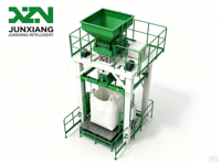Machine de remplissage automatique de sacs jumbo contrôlée par PLC, 500-2000 kg, balance de pesage et d'emballage pour sacs FIBC, pour poudre alimentaire et granulés
