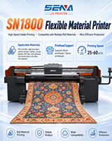 Impresora de Formato Grande de 1.8 m de Ancho para Textiles, Papel Tapiz, Tela para Automóviles, Cuero, Pancartas, Logotipos, Material Flexible, Impresora de Inyección de Tinta UV