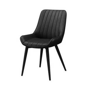 Wholesale Luxury Metal Legs Hotel Restaurant Contemporary Design PU Leather <b>Dining</b> <b>Chairs</b> - Product Image 1