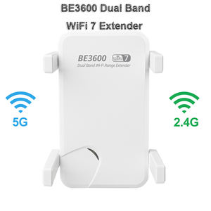 جهاز توجيه واي فاي 7 جديد لعام <span class=keywords><strong>2026</strong></span> بتردد 2.4 جيجاهرتز/5 جيجاهرتز، 802.11BE بسرعة 3600 ميجابت في الثانية، موسع نطاق لاسلكي ثنائي النطاق، مكرر واي فاي صغير بتقنية WPA3 للمنزل - Product Image 1