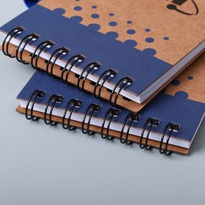 Bloc de Notas Personalizado con Espiral, Hojas Sueltas, Cubierta de Papel Kraft, Lista de Tareas, con Bolígrafo, Regalo Promocional - Product Image 4
