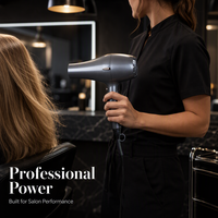 Sèche-cheveux ionique professionnel 3000W pour femme, séchage rapide, multi-vitesses, avec buse concentratrice, certifié CE