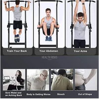 Station d'immersion de la tour d'alimentation à domicile barre de traction station de barre de traction de gymnastique équipement d'entraînement physique de musculation