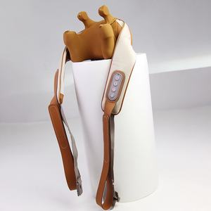Nuevo diseño Múltiples modos Calefacción eléctrica Amasado profundo <span class=keywords><strong>Shiatsu</strong></span> Cervical Espalda y cuello Masajeador de hombros para relajación muscular - Product Image 2