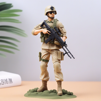 Figuras de Acción Militares de PVC Plástico Realistas en 3D de 6 Pulgadas Personalizadas, Juguete al por Mayor para Adultos y Niños