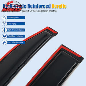 For Toyota Camry 07-11 In-Channel <b>Window</b> Visor Acrylic Rain Sun <b>Shade</b> Deflector - Product Image 4