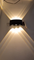 Lampes murales LED d'extérieur Everstar, lampes de jardin, plastique, IP54, étanches, économiques, pour la décoration, éclairage vers le haut et vers le bas