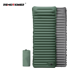 לוגו מותאם אישית באיכות גבוהה הפיך עצמית מתנפחים מזרן עבה ulight עמיד למים מחנאות - Product Image 1