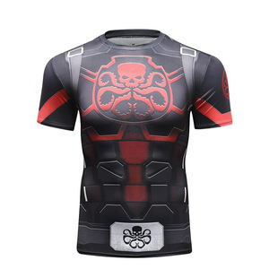 เสื้อผ้าใส่ออกกำลังกายสำหรับผู้ชาย<span class=keywords><strong>โค</strong></span>ดี้ลุนดัมรินพิมพ์ลาย3D 220กรัมเสื้อกีฬาถักสไตล์สปอร์ตสำหรับ Jiu Jitsu และชกมวย - Product Image 3