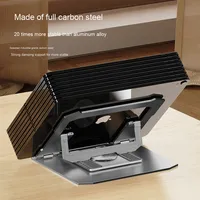 Support universel pour tablette, nouveau modèle, rotatif à 360 degrés, stable, pliable, réglable en hauteur sur huit niveaux, dissipateur de chaleur en acier au carbone