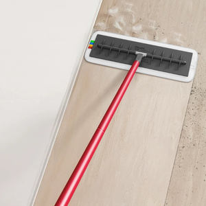 Serpillère plate multifonctionnelle Esun en acier inoxydable, écologique et durable, pour sols humides et secs, pour la <span class=keywords><strong>maison</strong></span>, avec 2 têtes de serpillère incluses - Product Image 5