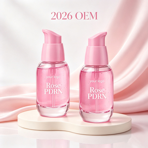 Essence faciale PDRN à la rose, dérivée de plantes, ADN de sodium, réparation de la barrière cutanée, hydratante, apaisante, soin des peaux sensibles, OEM, marque privée, vente en gros - Product Image 4
