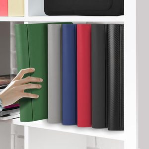 Classeur de cartes à collectionner personnalisé en cuir PU noir à 9 pochettes, fermeture éclair, pages intérieures en PP imperméables, marque pour collection de cartes - Product Image 4