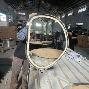 MANGO-Thiết kế Gương thông minh-Khung thép không gỉ, thanh & backplate bao gồm gương thông minh Phòng tắm hiện đại - Product Image 2