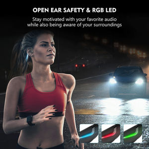 Starsky Open-ear DV68 Earphone Earring RGB Light Night Running Bone Conduction for Sports Large Capacity Battery 500mah Bone - Product Image 2