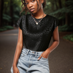 En Oferta, Blusa Casual de Verano para Mujer, Estilo Oficina, Cuello en V, Sin Mangas, Satinada, a la Moda - Product Image 3