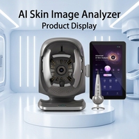 Analizador de Piel Inteligente con IA Profesional, Topografía 3D, 25 Idiomas, Máquina de Análisis Facial 4K HD, 8 Imágenes Espectrales