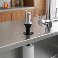 Distributeur de savon double en mousse ABS écologique de 350, 500 et 1000 ml, design moderne, idéal pour la cuisine – Vente directe usine
