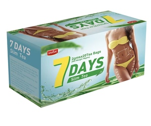 Thé détoxifiant aux herbes de fabrication professionnelle, granulés, perte de poids rapide en 7 jours, amincissant, ingrédients 100% naturels - Product Image 1